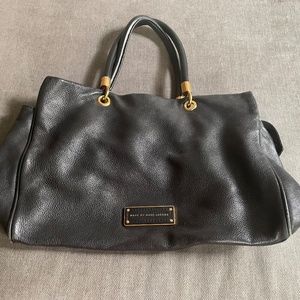 Marc Jacobs leather shoulder tote
